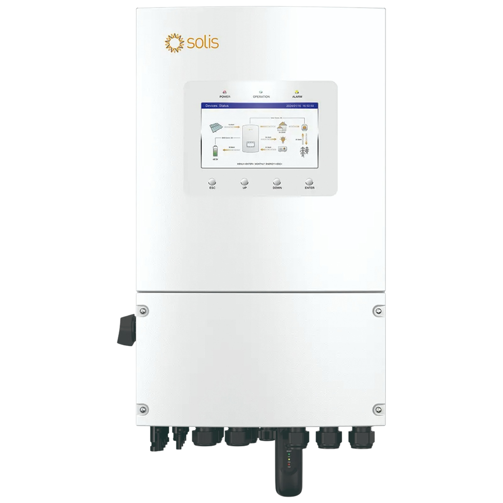 Solis S6-EH1P 3-10K-L-PLUS hybride omvormer